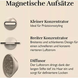 Silk'n SilkyAir Pro Haartrockner mit bürstenlosem Motor und Wasser-Ionen-Technologie Champagner