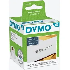 Dymo Adressetiketten S0722370 Weiß 28 x 89 mm 2 x 130 St.