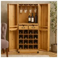 Hti-Living Weinregal Imelda 1-tlg. 16 x 0 x 0 cm Braun