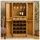 Hti-Living Weinregal Imelda 1-tlg. 16 x 0 x 0 cm Braun