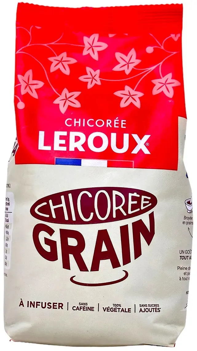 Leroux Chicorée torréfiée en grains – Geröstete Zichorien Bohnen, koffeinfrei, 520g