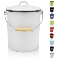 Krüger Mülleimer 10 l Weiß