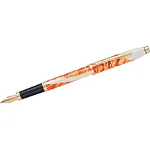 CROSS JEANS ® Füllfederhalter Wanderlust Antelope Canyon M Weiß/Rosegold
