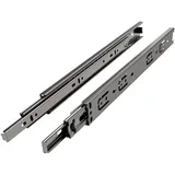 JUNKER 4 Paar Vollauszüge KV1-25-H35-L500-NF 500 mm Schubladenschienen mit Belastbarkeit bis 25 kg