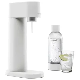 MySoda Woody WD002F-W white + PET-Flasche + CO2-Zylinder