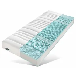 Taschenfederkernmatratze FAN "Pro Vita Top T" Gr. 4, weiß, B:100cm H:24cm L:200cm, Bezug: 100% Polyester, Matratzen, sehr gute Entlastung im Schulterbereich - Bestseller