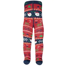 Ewers Weihnachten Babystrumpfhose Jungen und Mädchen, MADE IN EUROPE, Strumpfhose Baumwolle - 62