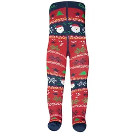 Ewers Weihnachten Babystrumpfhose Jungen und Mädchen, MADE IN EUROPE, Strumpfhose Baumwolle - 62