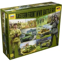 Zvezda 1:72 Ostfront WWII Schlacht-Set