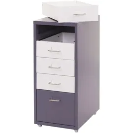 MCW Preston Rollcontainer 69 x 28 x 41 cm dunkelgrau