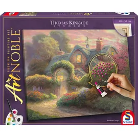 Schmidt Spiele Kreativset Malen Thomas Kinkade Rosebud Cottage