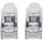 Intellinet Network Solutions Intellinet 317092 Netzwerkkabel, Cat6A SFTP 100% Kupfer, RJ-45 Stecker/RJ-45 Stecker, 0,5 m Grau
