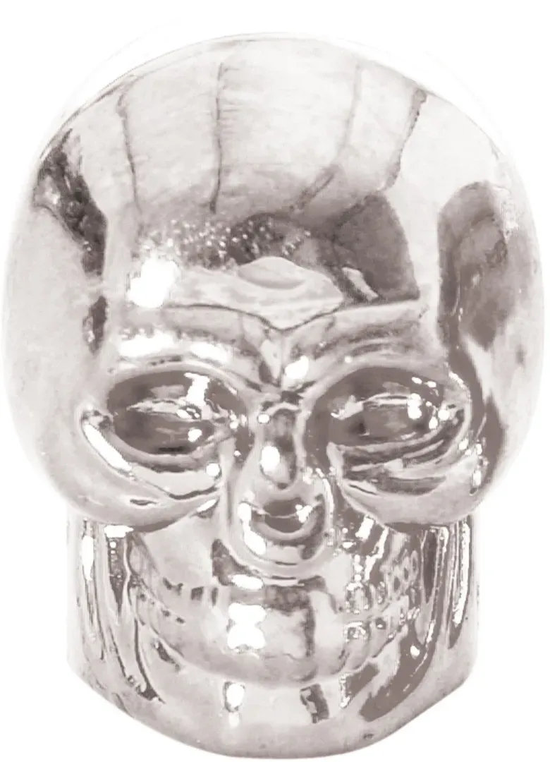 Oxford Skull Ventilkappen, silber für Männer