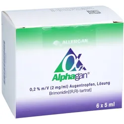 Alphagan 0,2% m/V 2 mg/ml Augentropfen 6X5 ml