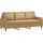 vidaXL 3-Sitzer-Sofa Braun 180 cm Samt