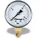 Aircraft Manometer Ø 50mm, G1/4" hinten, 10 bar
