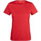 Clique Basic Active Sportshirt Damen Rot XXL