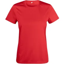 Clique Basic Active Sportshirt Damen Rot XXL