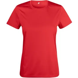 Clique Basic Active Sportshirt Damen Rot XXL