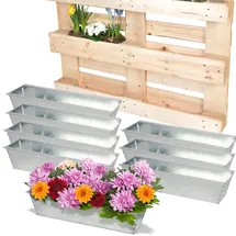 casativo Pflanzkasten 38,5 x 13,5 x 8,5 cm Verzinktes Metall