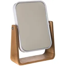 5five simply smart 5five - Spiegel 16x22cm Bambus naturéo weiß