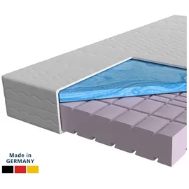 AM Qualitätsmatratzen Premium 7-Zonen Gelschaum-Matratze 100 x 200 cm H3