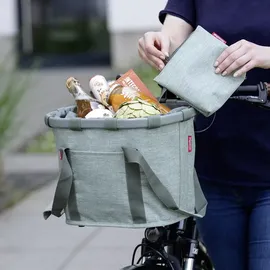 KLICKfix Bikebasket Twist Sage grün