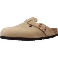Birkenstock Boston Nubukleder geölt schmal tabacco brown 44