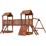 Palmako Spielturm JESPER SET 1, BxTxH: 600x464x314 cm braun