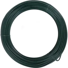 Estexo Maschendrahtzaun Gartenzaun Zaun 1,5x25 m Drahtzaun Viereckgeflecht Maschendraht Grün 1,50 x 25