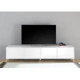 INOSIGN Lowboard »City«, Breite ca. 205 cm, weiß
