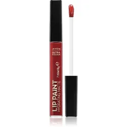 Avon Ultra Colour Paint Satin-Lippenstift mit Matt-Effekt Farbton Mauve Cocktail 7 ml