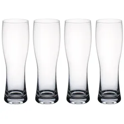 Villeroy & Boch Purismo Beer Weizengläser 4er Set Gläser 4 ct