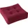 Karup Design Pouf More Pouf - Multifunktionales und bequemes Bodenkissen (70 x 70 cm), Flexibel einsetzbar, stapelbar & in vielen Farben erhältlich rot
