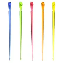 Papstar Party-Picker 8 cm 500 St. Blau/Gelb/Grün/Orange/Rot/Mehrfarbig