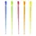Papstar Party-Picker 8 cm 500 St. Blau/Gelb/Grün/Orange/Rot/Mehrfarbig