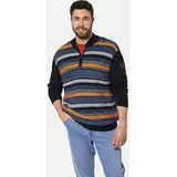 Charles Colby Pullover EARL LEANDOW Blau 4XL