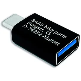 BAAS USB-C auf USB-A Adapter Schwarz