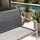 Oviala 4-Sitzer Gartenmöbelset Aluminium grau/weiß