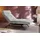 KAWOLA Relaxliege AMERIVA Polyester 80 x 110 x 158 cm Silber mit Kissen und Kopfteil
