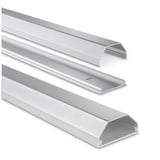 Hama Kabelkanal Aluminium Silber starr (L x B x H) 1100 x 50 x 26mm 1 St. 00220986