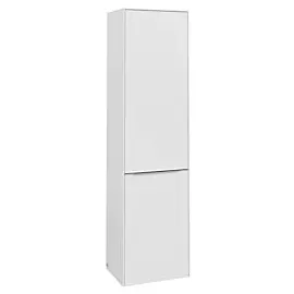 Villeroy & Boch Subway 3.0 Hochschrank C59200VF 40x171x36,2cm, Schanier links/Griff Aluminium glänzend Pure White