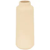 Atmosphera - Keramikvase rily beige h30cm