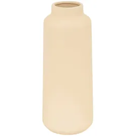 Atmosphera - Keramikvase rily beige h30cm