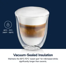 De'Longhi Cappuccino Glas 0,19 l 2 St.