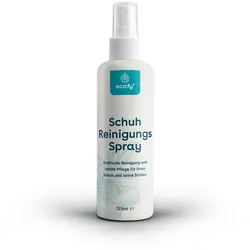 eco:fy Schuh Reiniger - 125ml - Sohlenreiniger, Schuhreiniger, Spray, Fleckenentferner