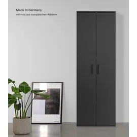 mokebo Der Lange 60 x 180 x 34 cm Schwarz