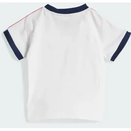 adidas ORIGINALS Denim KIDS T-Shirt-Set - Medium Blue denim, / White - 74,