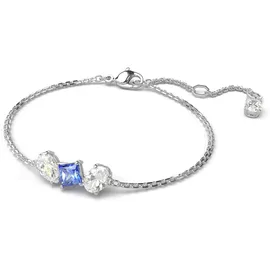 Swarovski Mesmera Armband blau silberfarben 5668359 Größe 15,5-19,5 cm