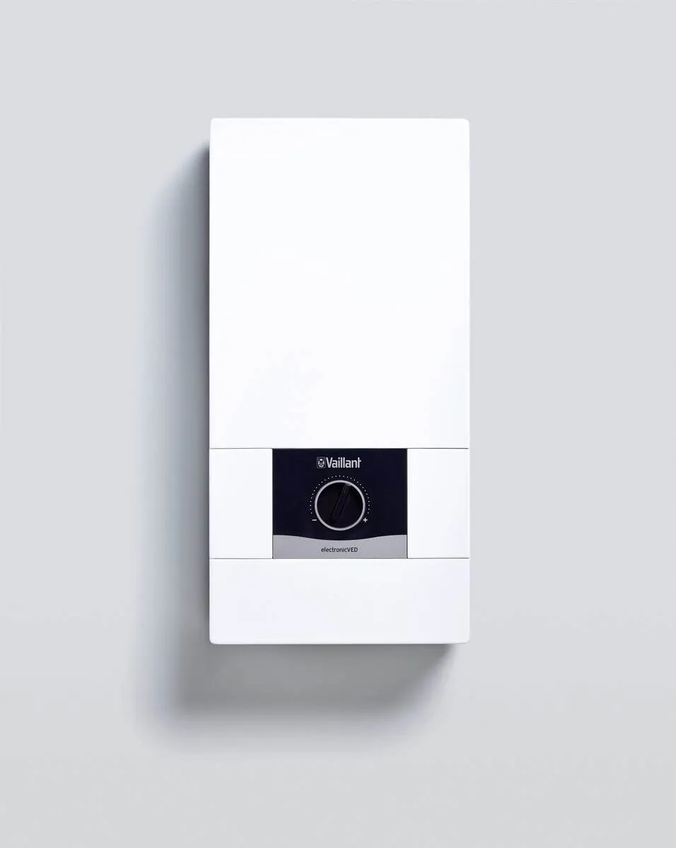 Vaillant Durchlauferhitzer electronicVED 18-27 kW 8l|min 30 - 55 °C Stufenlose Temperatureinstellung